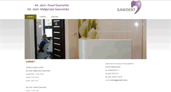 Desktop Screenshot of gawdent.com.pl